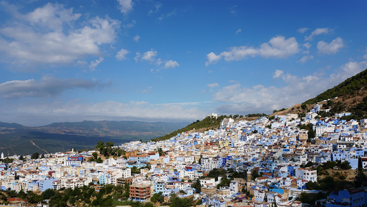 View of Chefchaouen from Dar Jasmin