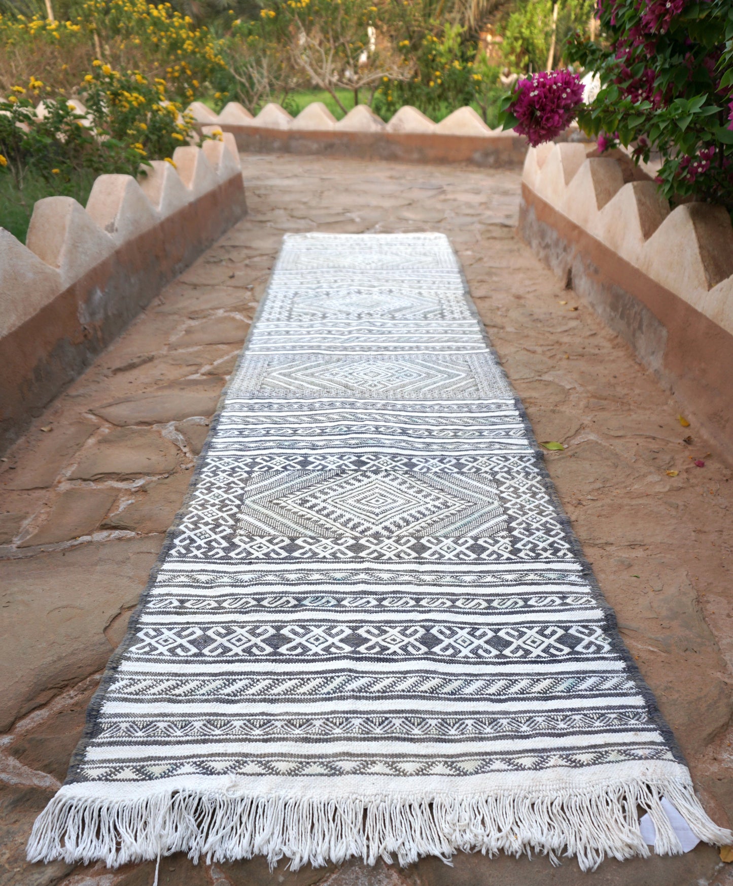 Ait Yadine Kilim Runner - 2'x9'