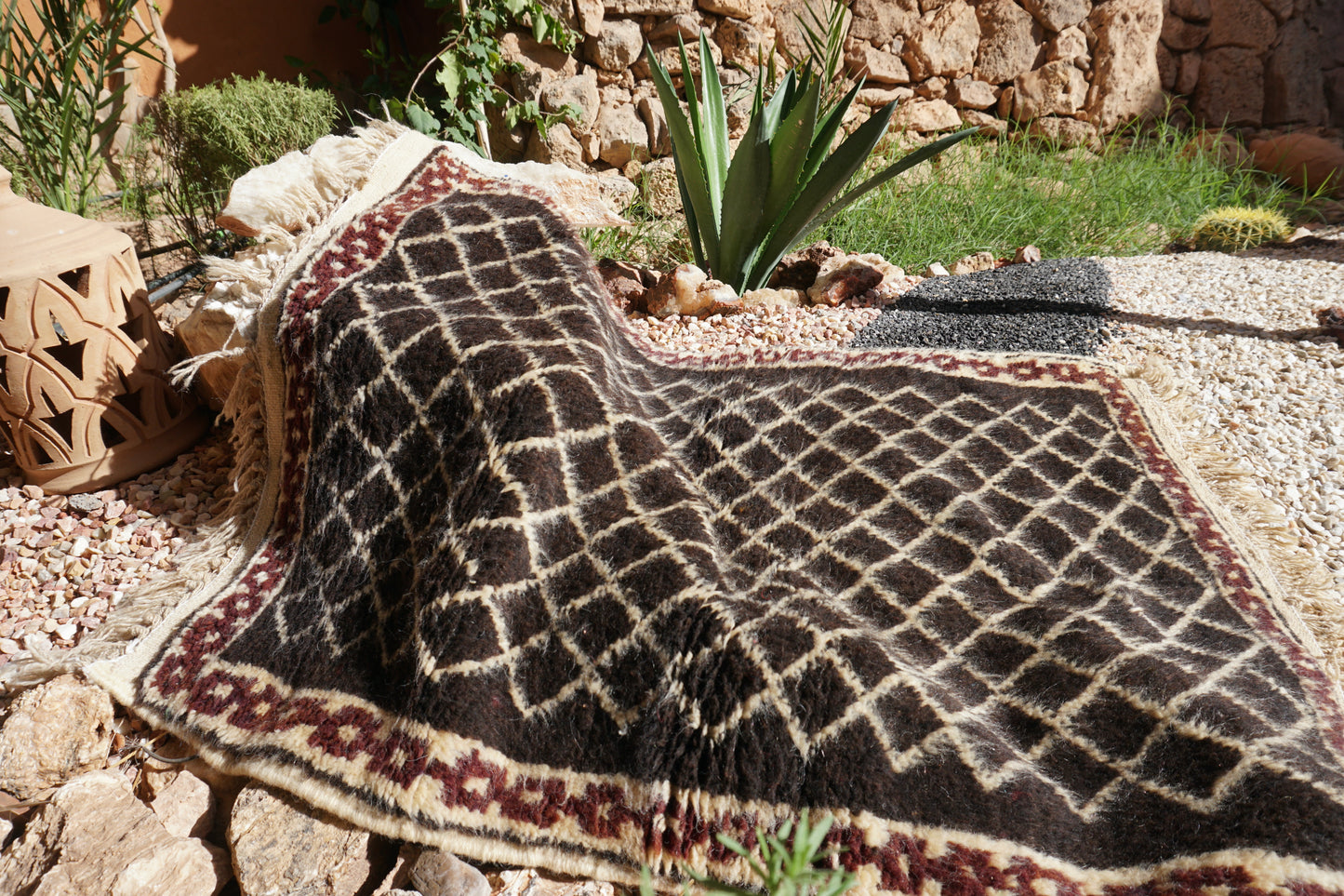 Taznakht Vintage Marrón Mini - 2'x3'