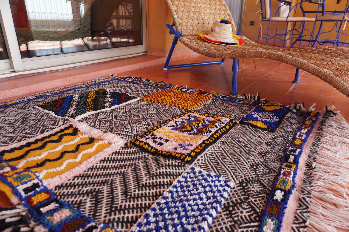 Zanafi Map Mixed Weave - 4'x5'