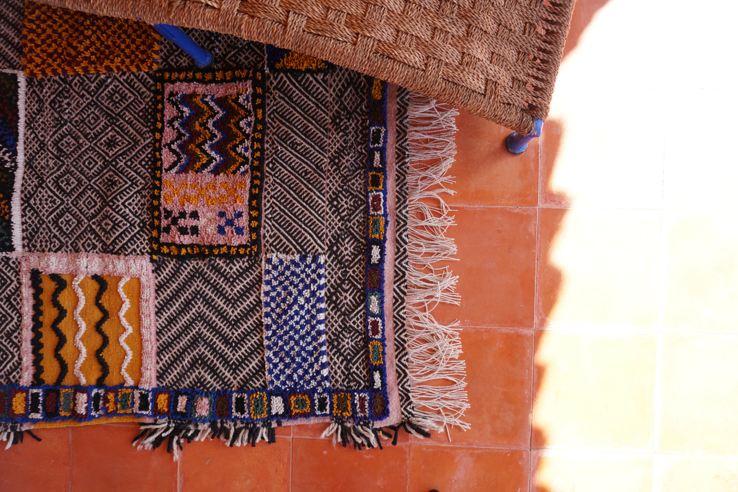 Zanafi Map Mixed Weave - 4'x5'