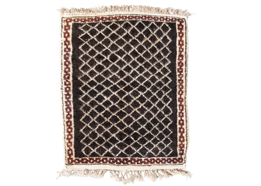 Taznakht Vintage Marron Mini - 2'x3'